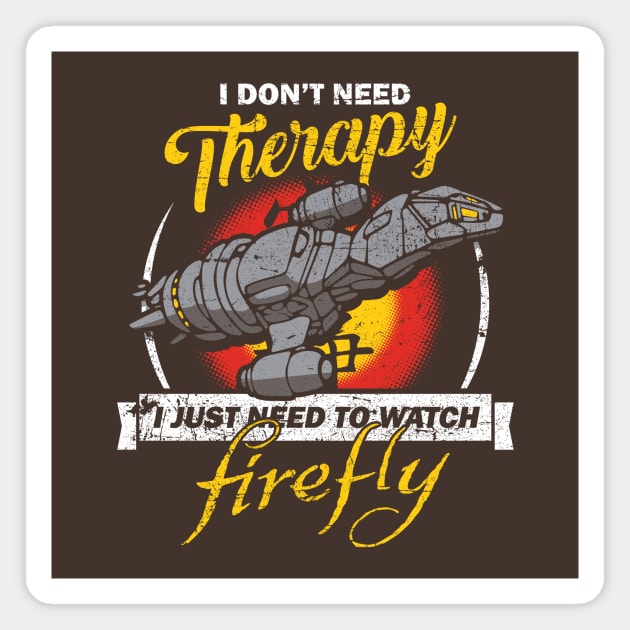 Firefly Therapy Magnet by bigdamnbrowncoats